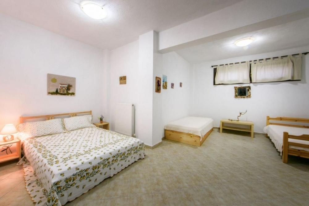 Katevi Luxury Seafront Villa อิเอริสโซส ภายนอก รูปภาพ